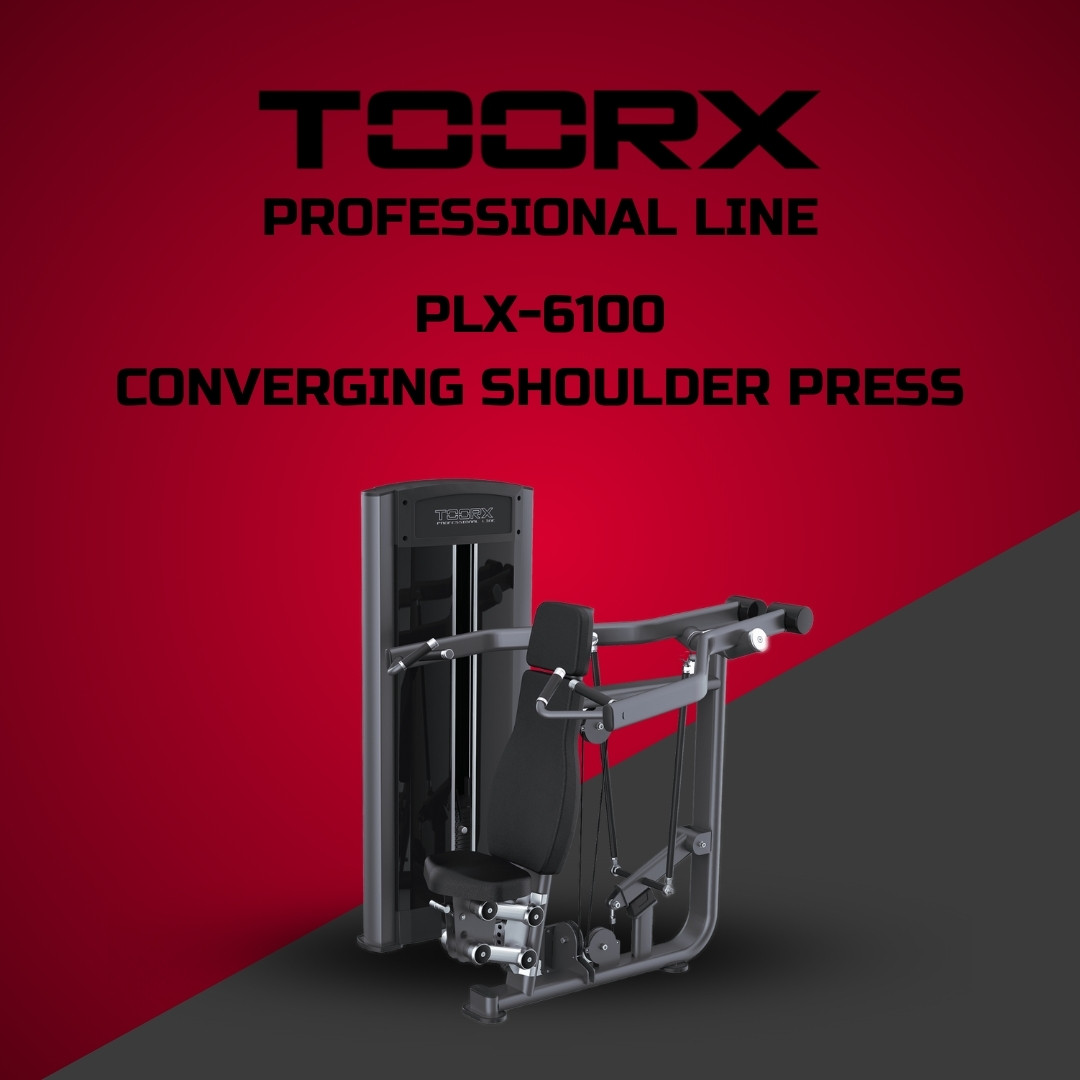 Toorx PLX-6100 Converging Shoulder Press - profesionalna fitnes naprava za potisk z rameni