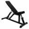 Black Line Adjustable Bench - nastavljiva fitnes klop | Odklepite potencial vadbe z nastavljivo klopjo!